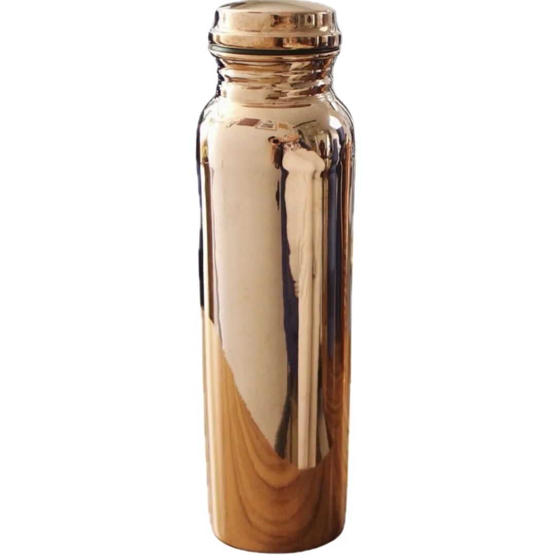 Termo de cobre puro artesanal resistente y purificador